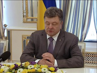 Poroshenko recebe ministro holandês