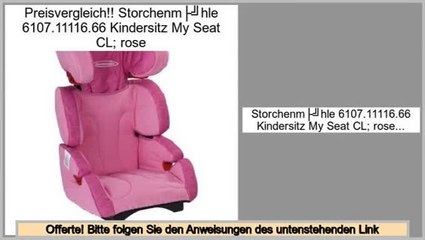 supermarkt Storchenmühle 6107.11116.66 Kindersitz My Seat CL; rose