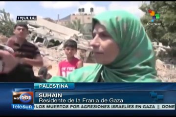 Palestinos de Gaza narran su sufrimiento con lágrimas, no con cifras