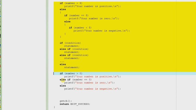 C Programming Tutorial # 17 - if-else if statement