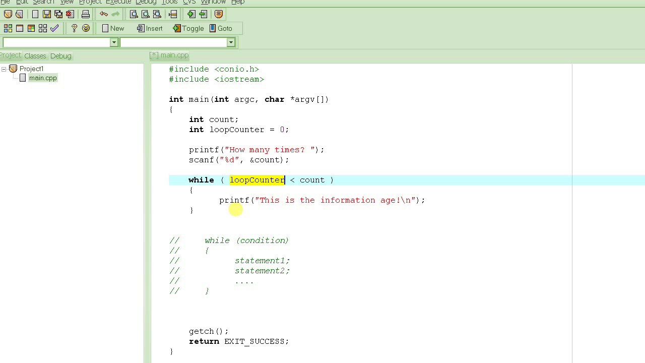 C Programming Tutorial # 19 - while Loop - Part 2