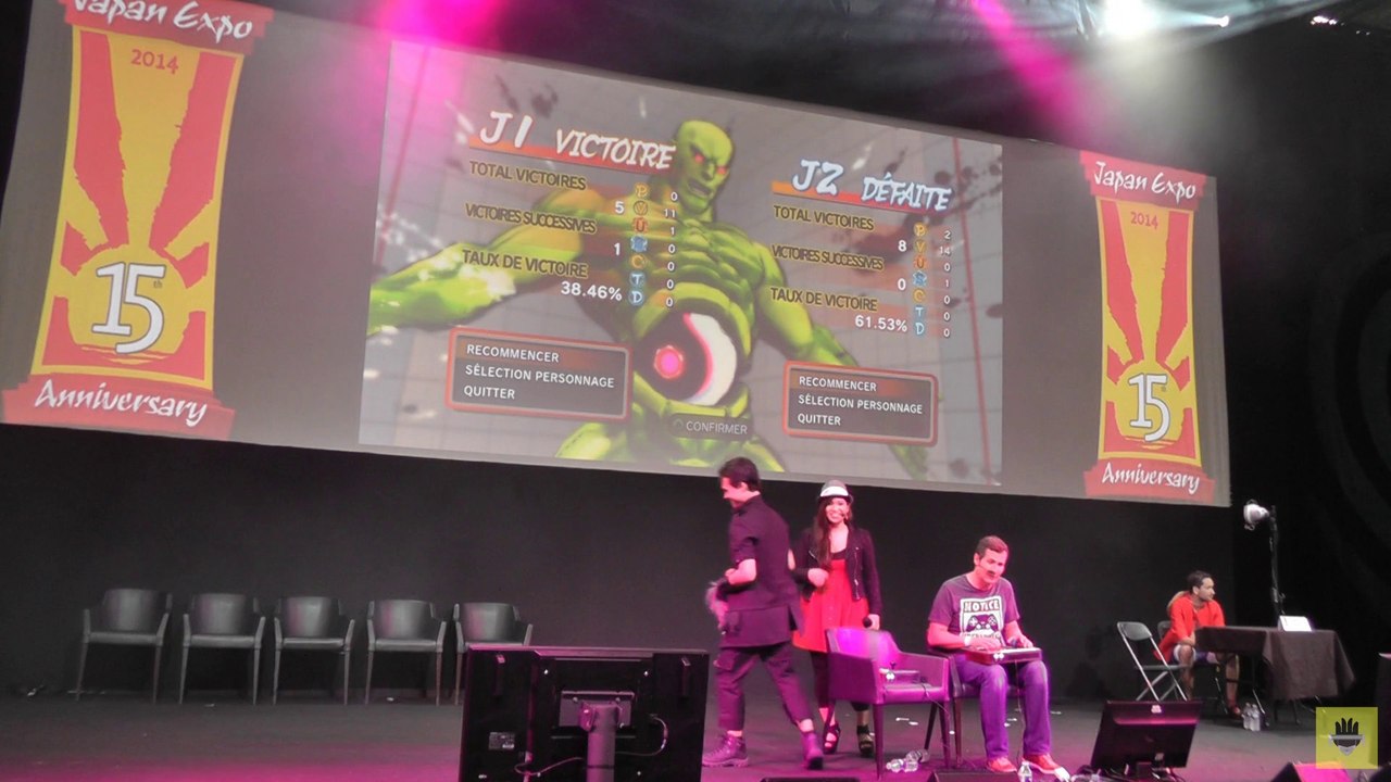 [Japan Expo 2014] Ultra Street Fighter IV Kayane & Marcus Show avec Daigo IKENO