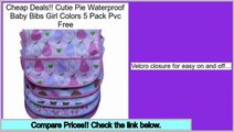 Online Shopping Cutie Pie Waterproof Baby Bibs Girl Colors 5 Pack Pvc Free