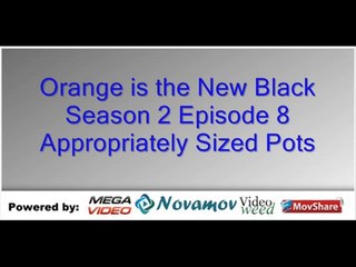 Orange is the New Black Season 2 Episode 8 – Appropriately Sized Pots