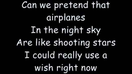 Airplanes - B.O.B ( Lyrics ) - Vidéo Dailymotion