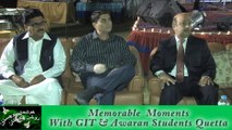 Memorable Moments With GIT Awaran Students at Quetta Balochistan