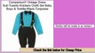 Daily Deal Vintage Dress Suit-Tuxedo Knickers Outfit Set Baby Boys & Toddler;Black-Turquoise