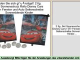 Shopping-Angebote 2 tlg. Set Sonnenschutz Rollo Disney Cars für Fenster und Auto Seitenscheibe Sonnenblende Kinder
