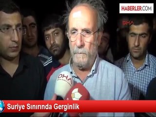 Sınırı geçmeye çalışan gruba güvenlik güçleri müdahale etti -