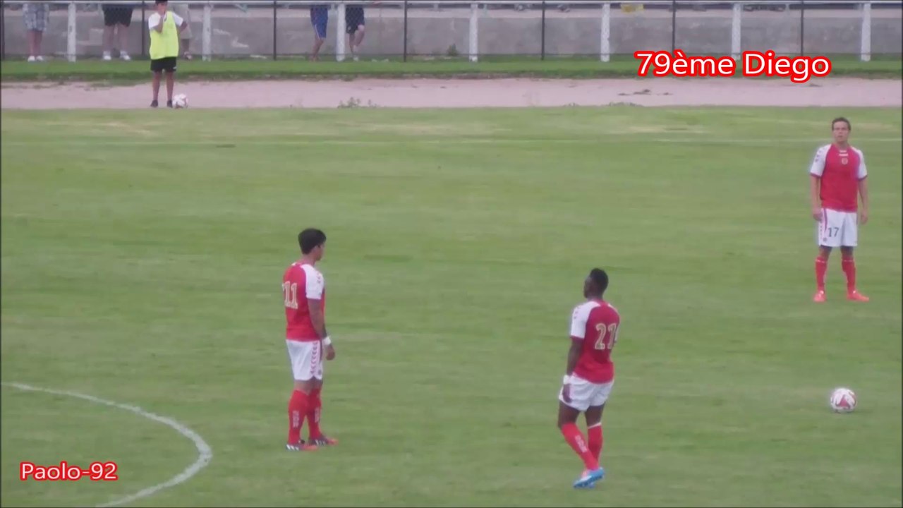 14 AMICAL REIMS NANCY 0-1 : Coup franc DIEGO