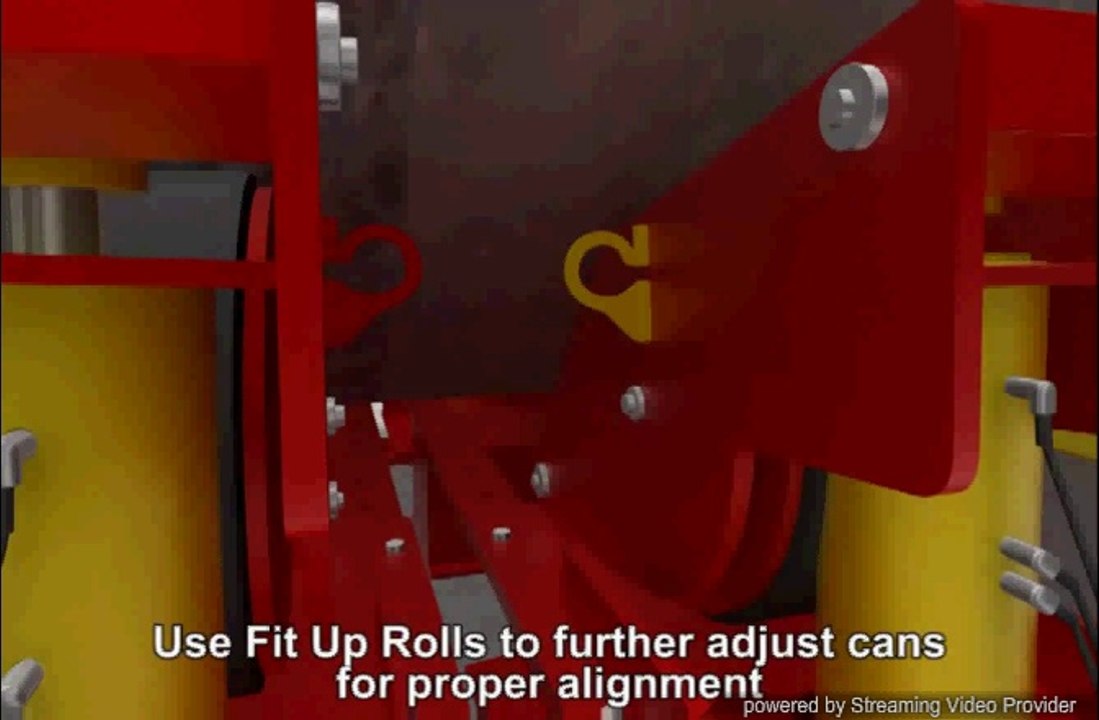Fit up welding rotator
