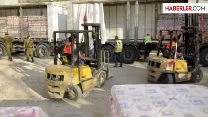 İsrail Tıbbı Yardım Taşıyan TIR'ların Geçişine İzin Verdi