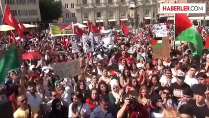 Almanya'da İsrail Protestosu