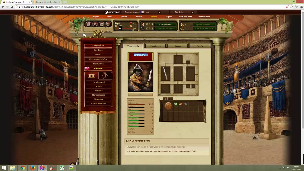 Gladiatus Hack Or Cheat