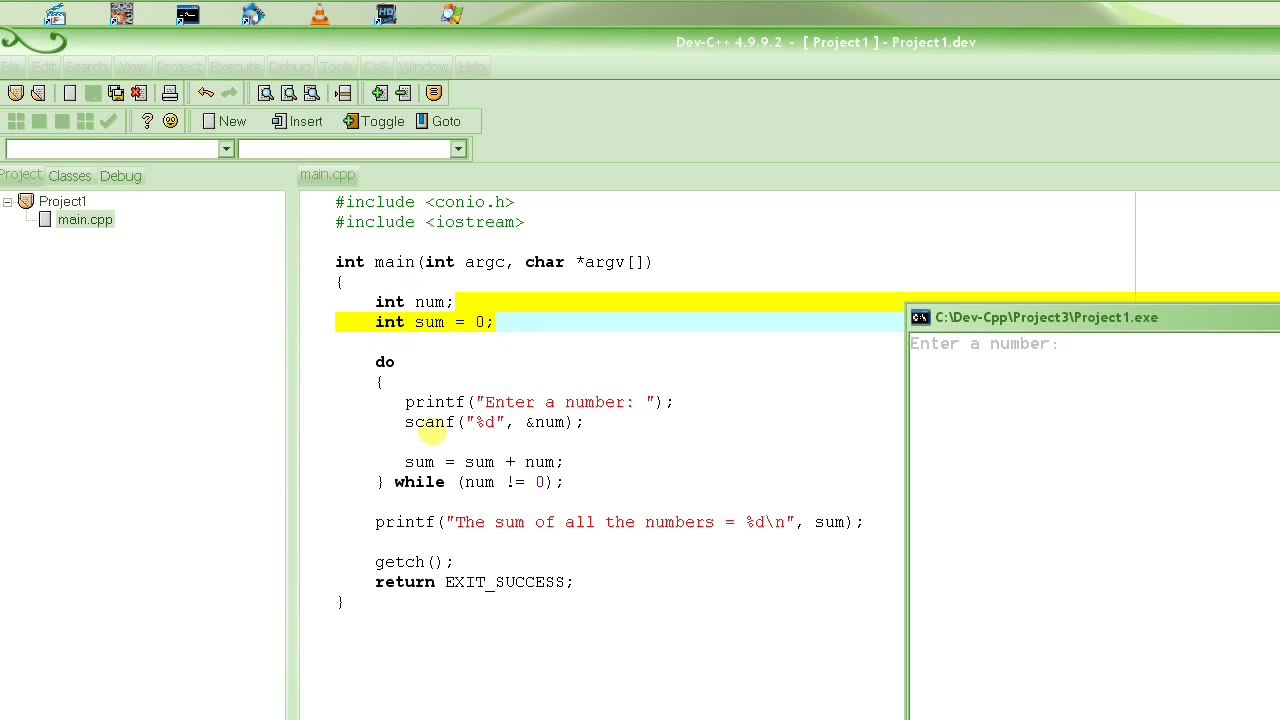 C Programming Tutorial # 22 - do-while loop - Part 2