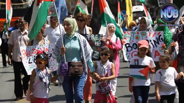 Comunità palestinese napoletana contro la guerra