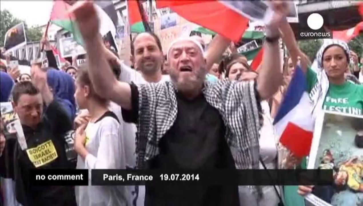 France: Police fire tear gas as banned pro-Palestinian protest turns violent
