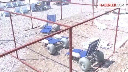 Konyaaltı'nda bin 100 şezlong ve 534 şemsiye çalındı -