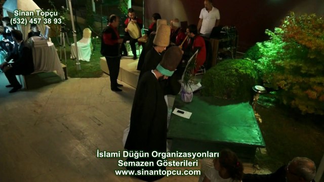 dini düğün organizasyonu harika semazen göstersi ve düğün ilahi grubu