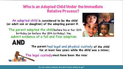 Immigration through Adoption Immediate Relative Process