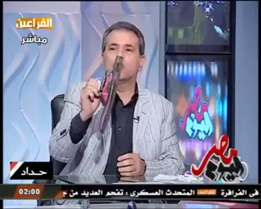 توفيق عكاشة يرفع «شبشب» لقطر وتركيا وحماس: «الشبشب باسم مصر كلها
