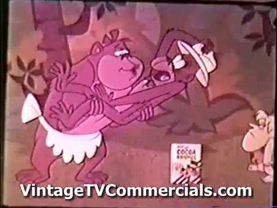 Vintage 70's Animated Kellogg's Cereal Commercial