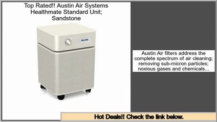 Comparison Austin Air Systems Healthmate Standard Unit; Sandstone