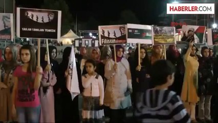 Filistin Halkı İçin Simit ve Ayranla İftar Yaptılar