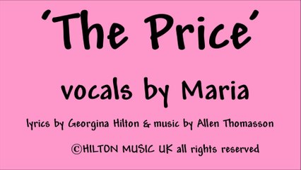 'THE PRICE' break-up girl love song from Hilton Music UK