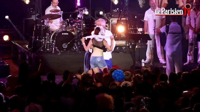 Patrick Sébastien chez les fous au festival de Poupet