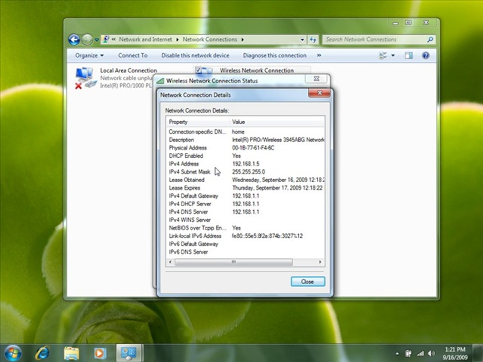Find your computer's IP address - Windows Help