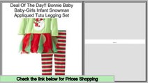 Sales Bonnie Baby Baby-Girls Infant Snowman Appliqued Tutu Legging Set