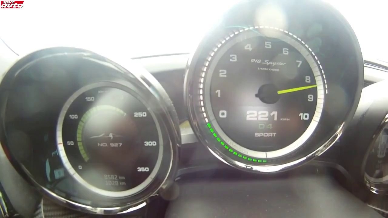Porsche 918 Spyder-0-333 km/h