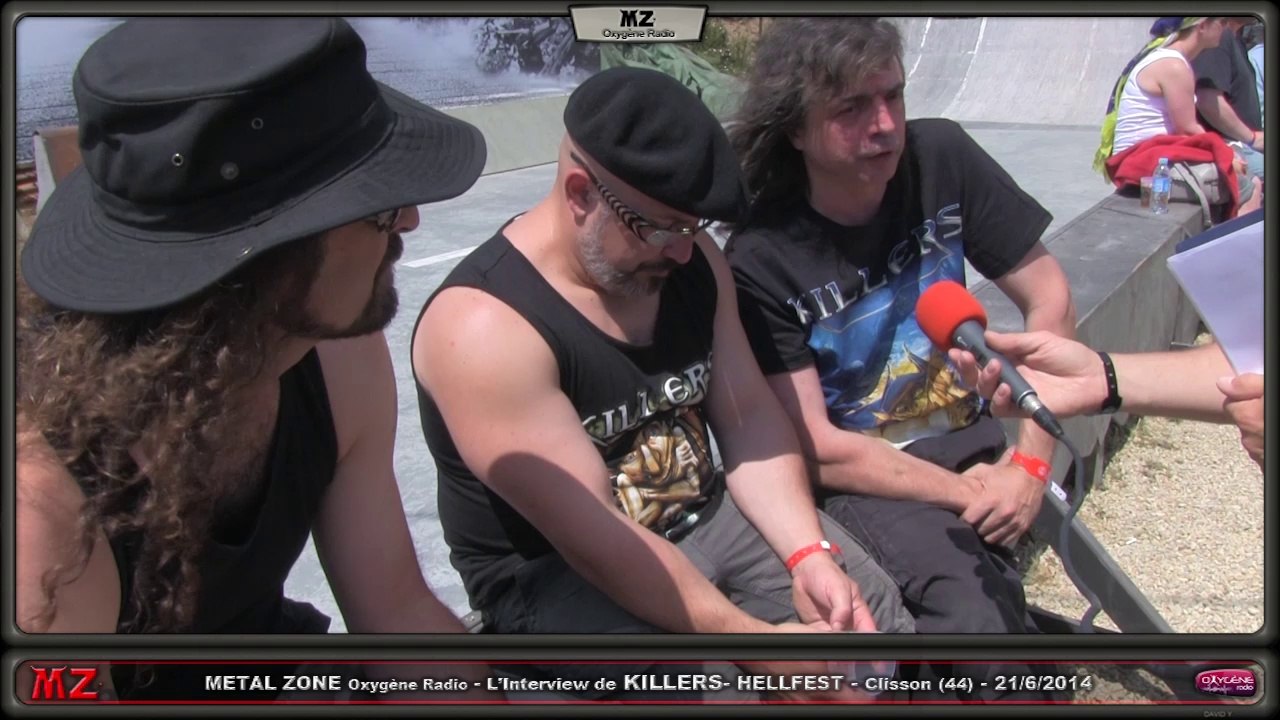 Metal Zone O.R - KILLERS l'interview - Hellfest 2014