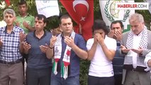 İsrail'in Gazze'ye saldırıları protesto edildi -