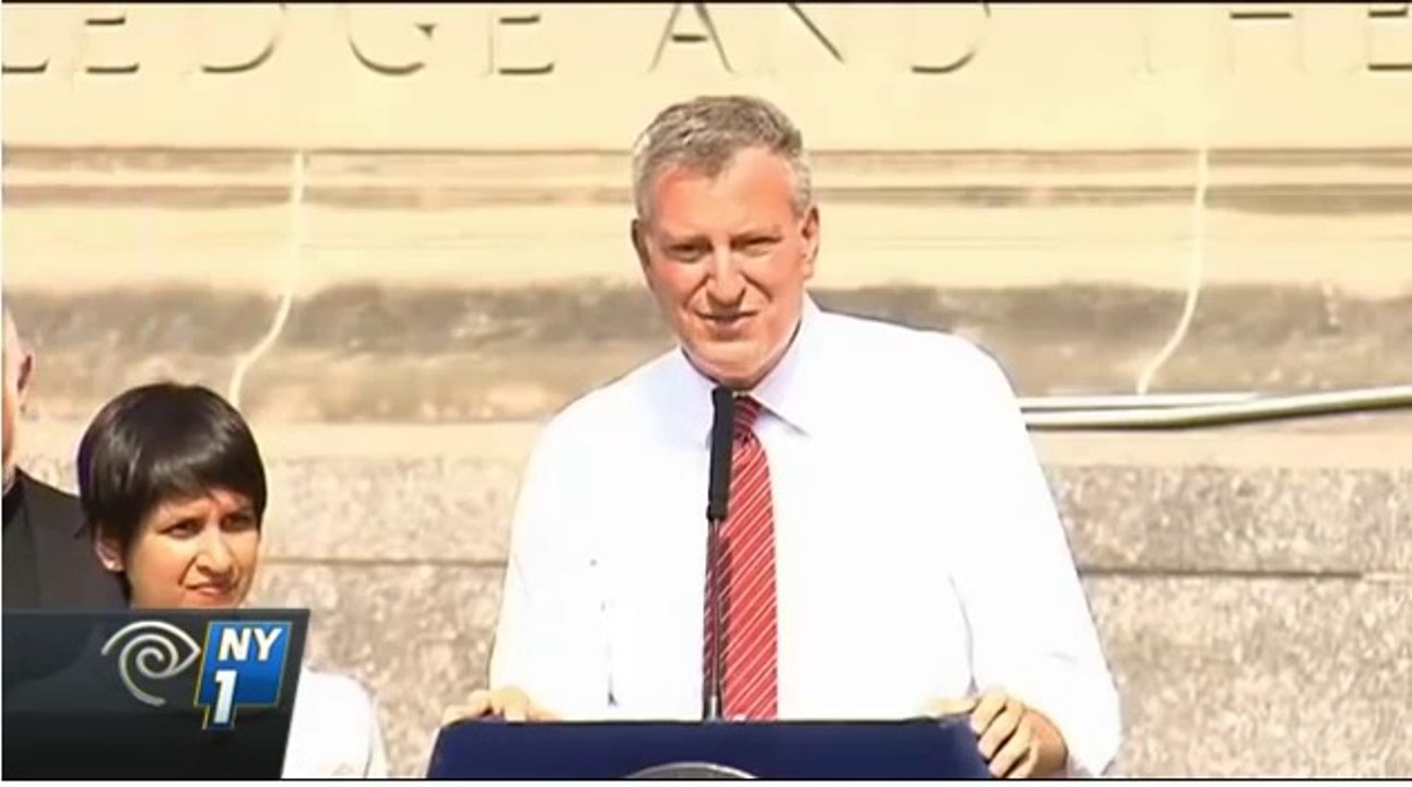 Mayor de Blasio Blasts High-Rise Safety Initiative