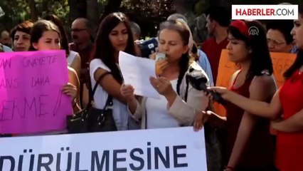 Kadın cinayetleri protestosu -