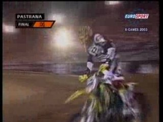 Travis PASTRANA final run aux Xgame 2003