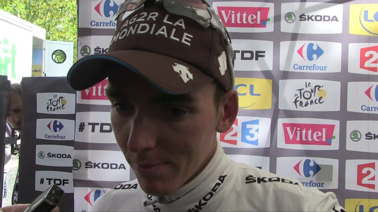 Tour de France 2014 - Etape 15 - Romain Bardet : "Je ne cours pas contre Thibaut Pinot"
