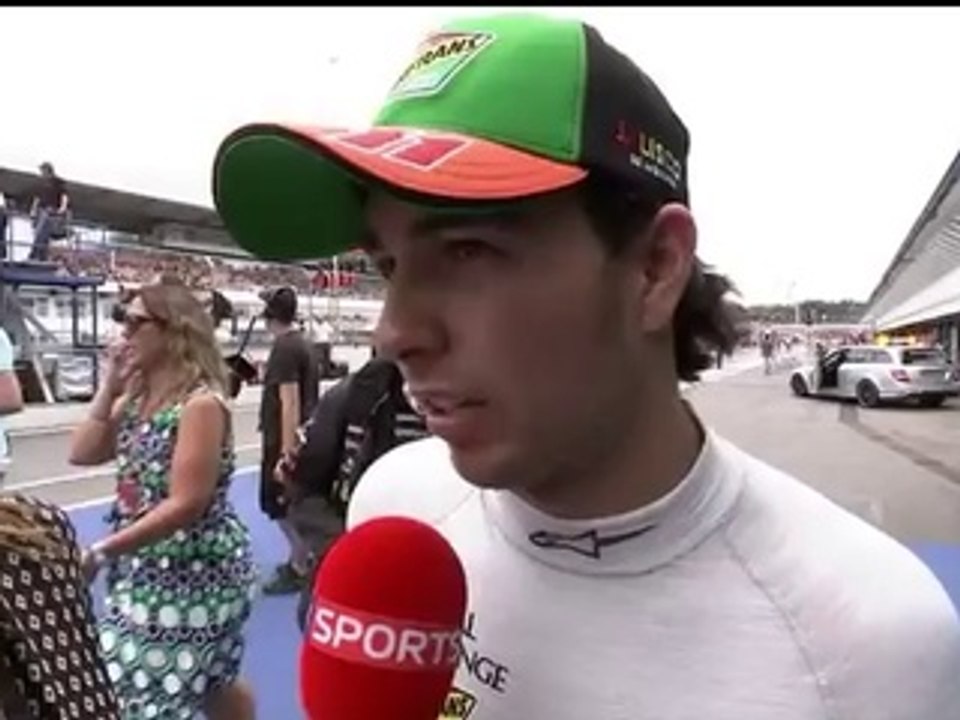 F1 2014 - 10 German GP - Pre-Race  Sergio Perez