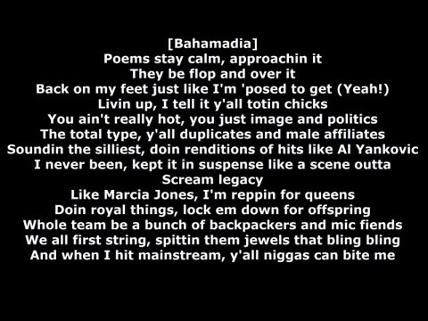 Bahamadia - Special forces (feat. Planet Asia, Rasco, Chops _ DJ Revolution) lyrics