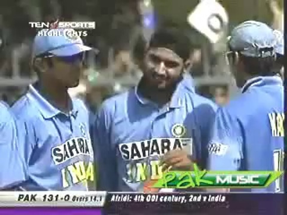 2nd Fastest 100 By Shahid Afridi against India