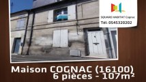 A vendre - Maison/villa - COGNAC (16100) - 6 pièces - 107m²