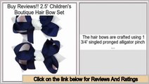 Cheap 2.5' Children's Boutique Hair Bow Set