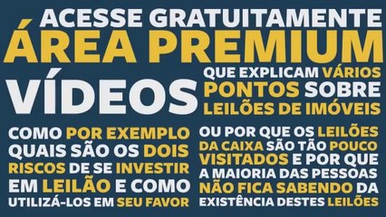 Descargar video: LEILAO DE IMOVEIS - Invista em LEILOES DE IMOVEIS