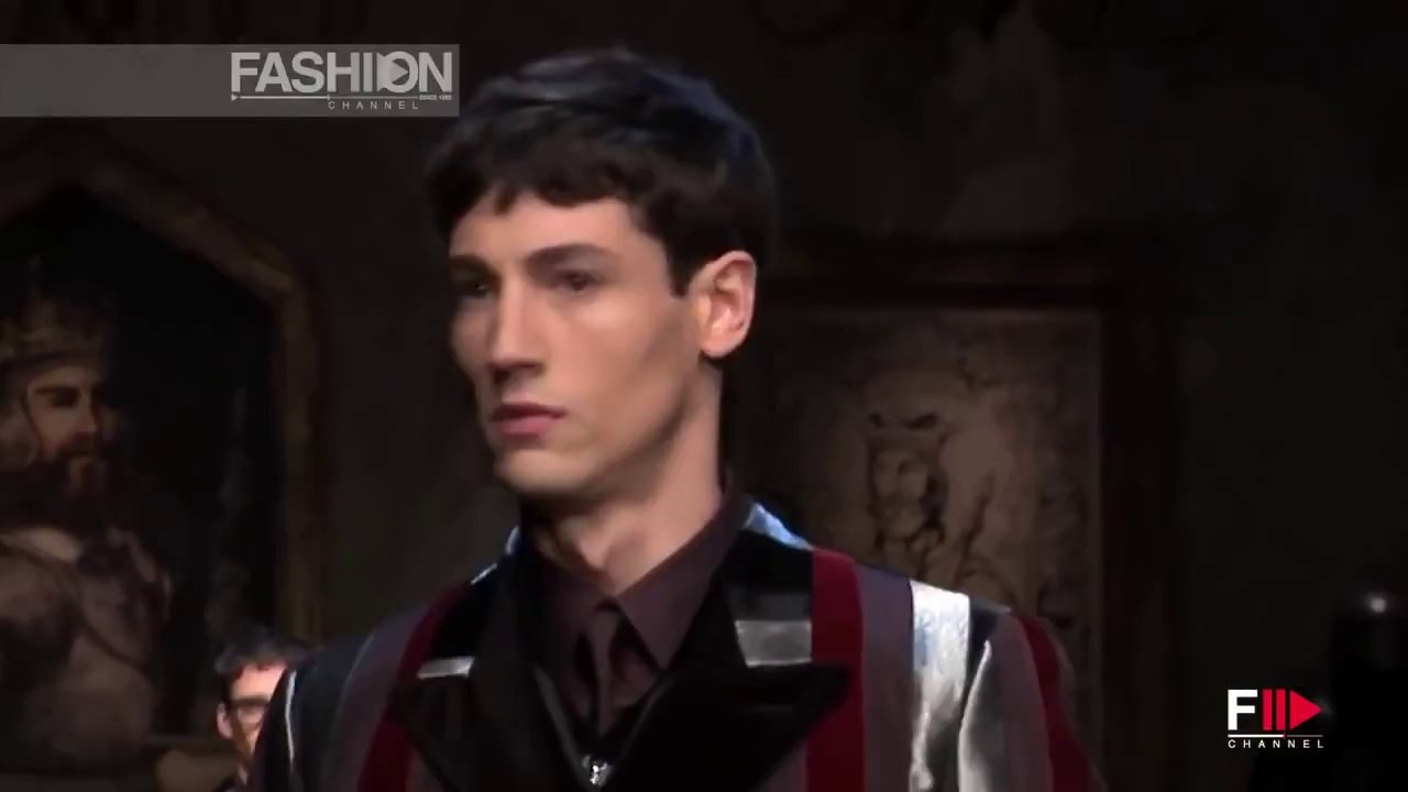 "DOLCE & GABBANA" Full Fashion Show HD Autumn Winter 2014 2015 Milan Menswear MFW by Fashion Channel