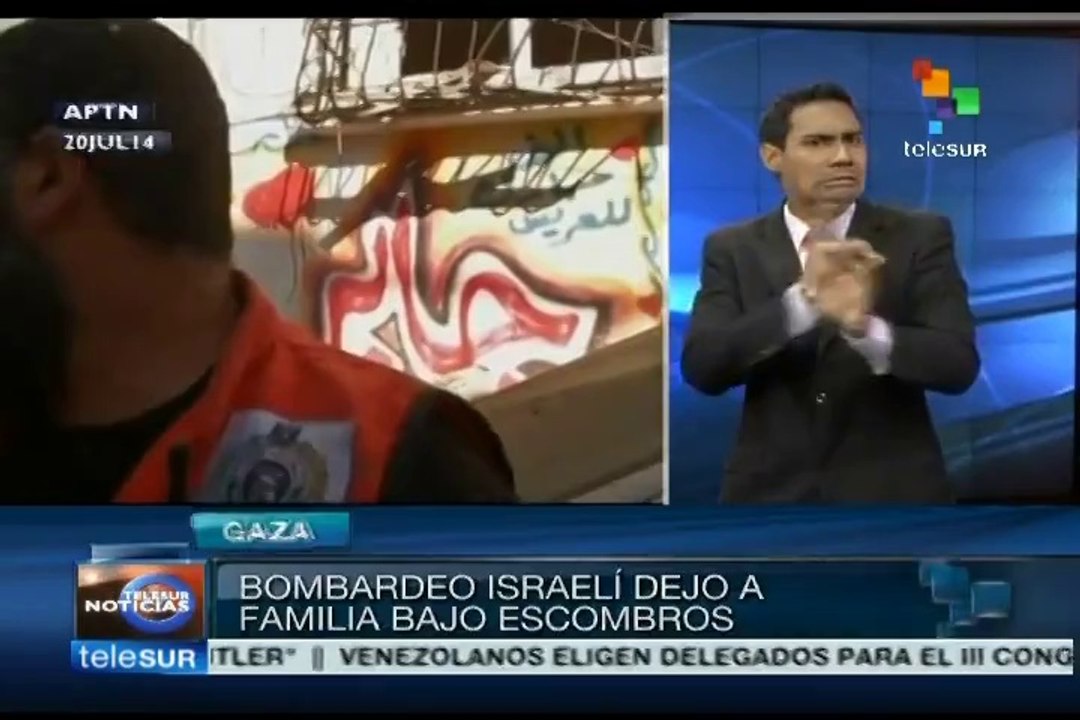 Bombardeos israelíes sobre Gaza destruyen hogares de civiles