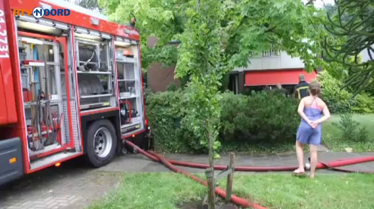 Zware buien zorgen voor overlast in provincie - RTV Noord