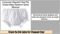 Bargain Mud Pie Unisex-Baby Newborn Santa Bloomer