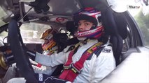 Quentin Gilbert au volant de la Citroën DS3 WRC